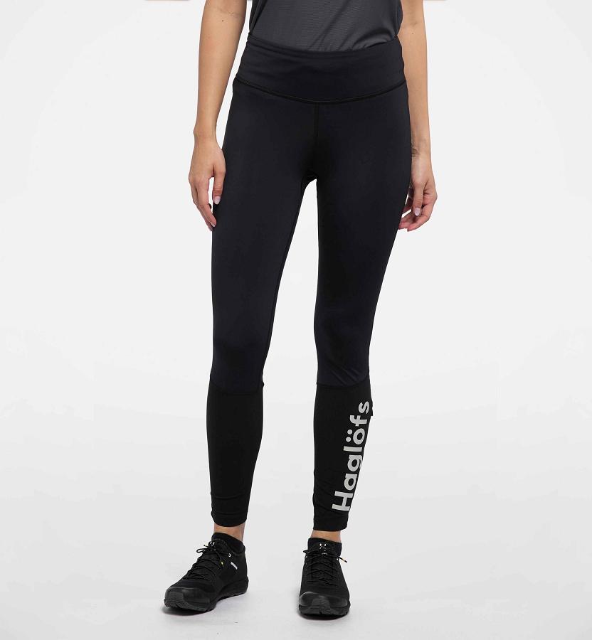 Haglöfs L.I.M Comp Tights Black For Womens GJPCT3956 Australia